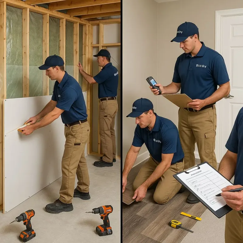 Repairs and Reconstruction process in Troy, AL